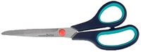 Knutsel schaar soft grip 21cm grijs - papierschaar voor kinderen en volwassenen