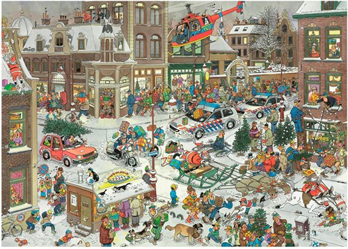 Jumbo puzzel Jan van Haasteren Kerstmis - 1000 stukjes legpuzzel-2