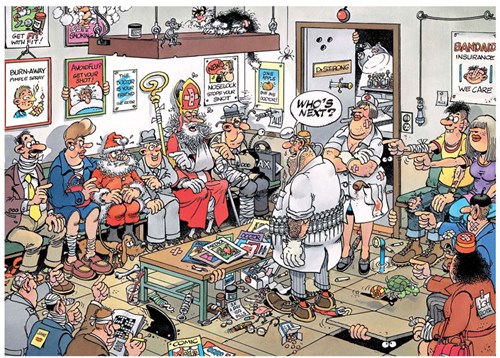Jan van Haasteren legpuzzel Wie Is De Volgende? 500 stukjes cartoon-2