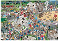 Jumbo legpuzzel Jan van Haasteren 500XL dieren dierentuin XL puzzelstukjes-2