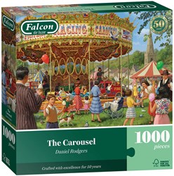Falcon puzzel - Legpuzzel 1000 stukjes - The Carousel - Multicolor
