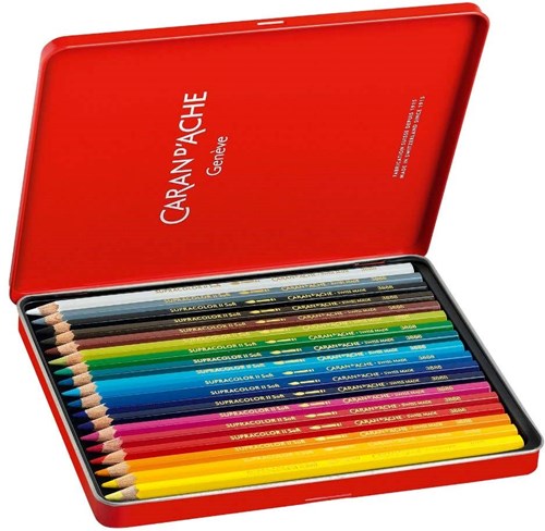 Creativ Company aquarelpotloden set - 18 kleuren - wateroplosbaar-3
