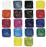 Creativ Company aquarelpotloden set - 18 kleuren - wateroplosbaar-2
