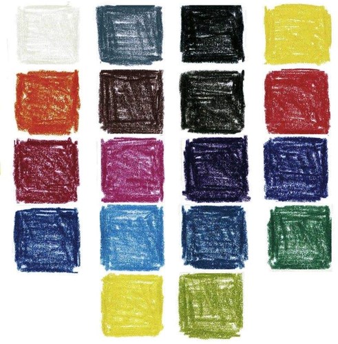 Creativ Company aquarelpotloden set - 18 kleuren - wateroplosbaar-2
