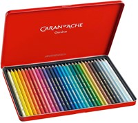 Caran d'Ache aquarelpotloden set 30 kleuren - professionele kleurpotloden-3