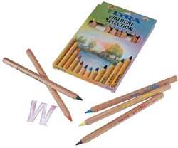 Lyra kleurpotloden Super Ferby Waldorf 12 stuks multi kleuren