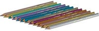 Lyra kleurpotloden Super Ferby metallic 12 stuks karton etui