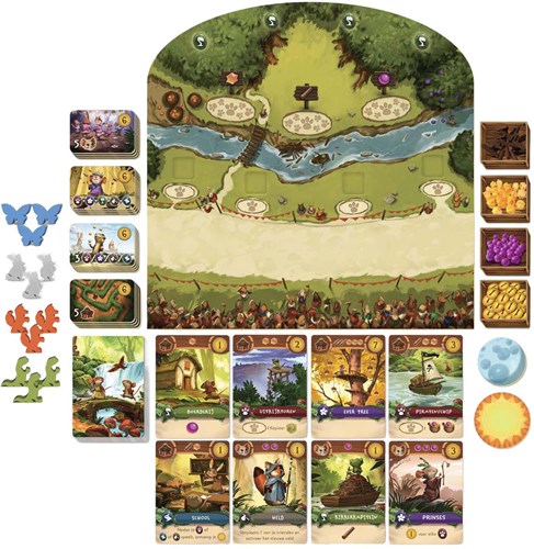 White Goblin Games Everdell Junior bordspel voor kinderen worker-placement-2