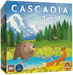 White Goblin Games bordspel Cascadia Junior familiespel vanaf 6 jaar