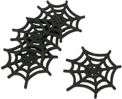 Boltze Home onderzetter set Webba 4-delig 10cm keramiek
