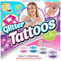 Goliath glitter tattoos knutselset - tijdelijke tatoeages voor kinderen