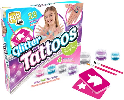 Goliath glitter tattoos knutselset - tijdelijke tatoeages voor kinderen-3