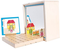 Beleduc educatief houten spel ToPoLoGo Visio - ruimtelijk inzicht