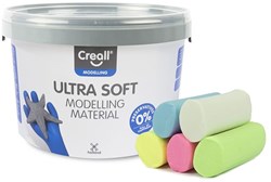 Creall boetseerklei pastel - ultra soft klei 1100 gram voor kinderen