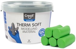 Creall klei - therm soft groen - creatieve boetseerklei voor kinderen