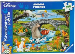 Puzzel Animal Friends - Ravensburger legpuzzel 100 stukjes XXL dieren