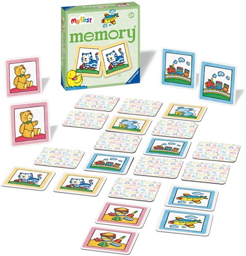 Ravensburger memory kaartspel - Mijn favoriete speelgoed - educatief spel-2