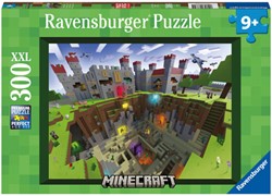 Ravensburger Kinderpuzzel 300 stukjes Minecraft Cutaway