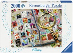 Ravensburger legpuzzel postzegels - 2000 stukjes kunst puzzel volwassenen