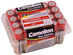 AA plus alkaline batterij 24 stuks - krachtige batterijen voor speelgoed