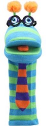 The Puppet Company handpop Eco Sockettes Dylan - pluche pop gerecycled
