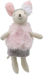 The Puppet Company knuffel muis meisje - pluche speelgoed collectable