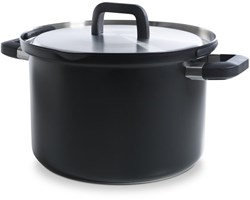 BK soeppan RVS Flow Cool Black 24 cm inductie zwart 6,5L