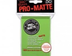 Ultra Pro kaartbeschermers Pro-Matte limegroen 66x91mm 50 stuks