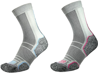 1000 Mile dames wandelsokken - Trek sokken gerecycled - Twin Pack