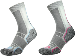 1000 Mile dames wandelsokken - Trek sokken gerecycled - Twin Pack