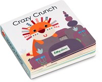 Lilliputiens Crazy Crunch  voelboek met geluiden