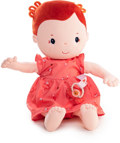 Lilliputiens babypop Rose - zachte pop 36 cm met fopspeen-2