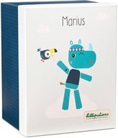 Lilliputiens Knuffel Neushoorn - Marius-3