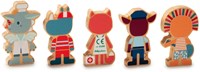 Lilliputiens houten speelfiguren superberoepen - fantasierijk rollenspel-2
