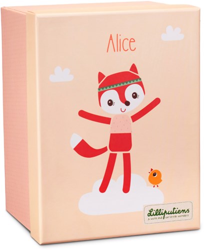 Lilliputiens - Knuffeldier eco in doos Alice-3