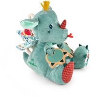 Lilliputiens - Activiteitenknuffel Draak Joe met verschillende texturen-2