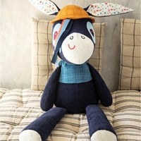 Lilliputiens Knuffelezel Ignace Extra Groot - 95 cm-3