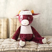 Lilliputiens Knuffelkoe Rosalie Extra Groot - 95 cm-3
