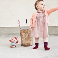 Lilliputiens trekknuffel hert Stella - houten loopknuffel voor peuters-3