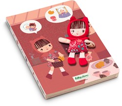 Lilliputiens interactief boek Roodkapje parcours voor kinderen