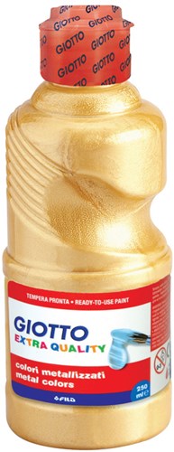 Giotto plakkaatverf goud metallic 250ml extra kwaliteit verf