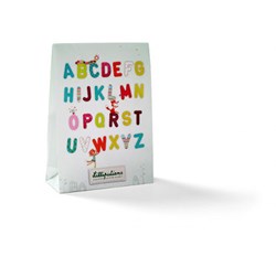 Lilliputiens zakjes voor letters - alfabet speelgoed set 15 stuks