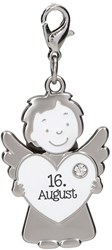 Depesche beschermengel hanger sieraden cadeau 16 augustus sleutelhanger