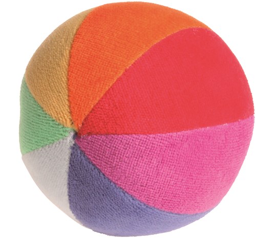 Grimm's stoffen bal regenboog
