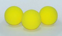 3 foam ball 70mm yellow in verp.