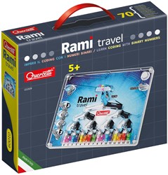 Quercetti behendigheidsspel Intelligent Rami reisspel voor kinderen