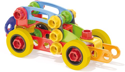 Quercetti bouwset Tecno Jumbo 72-delig constructiespeelgoed