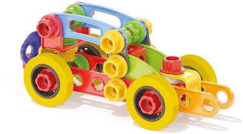 Quercetti bouwset Tecno Jumbo 72-delig constructiespeelgoed-3