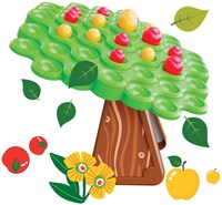 Quercetti balansspel Appelboom - educatief kinderspel-2