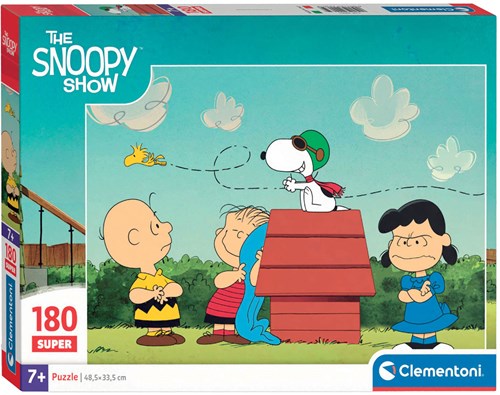Clementoni Legpuzzel Peanuts Snoopy, 180st.